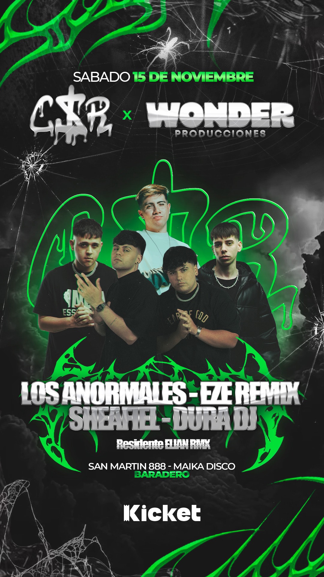EL CASERIO CLUB BARADERO X WONDER PRODUCCIONES
