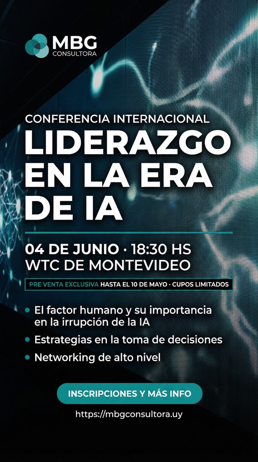 🌐 CONFERENCIA INTERNACIONAL Liderazgo en la Era de la IA