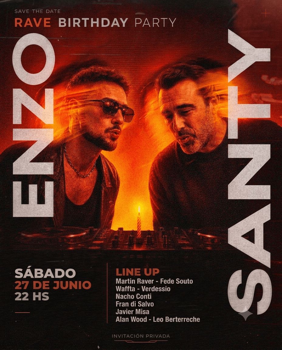 Cumple Enzo y Santy