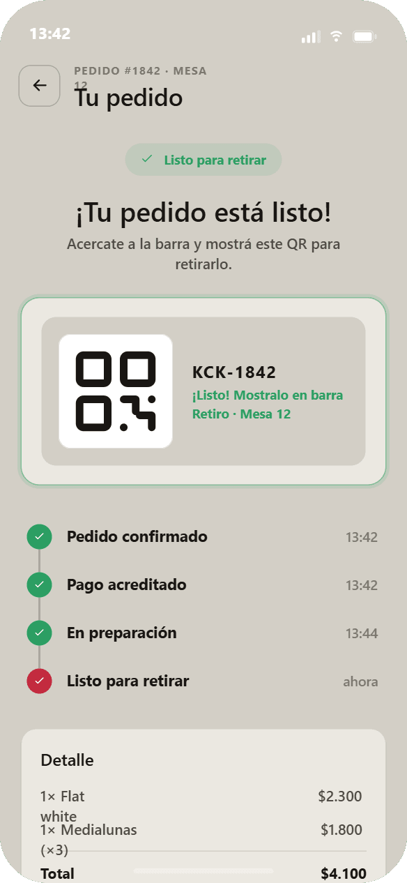 Seguimiento de pedido